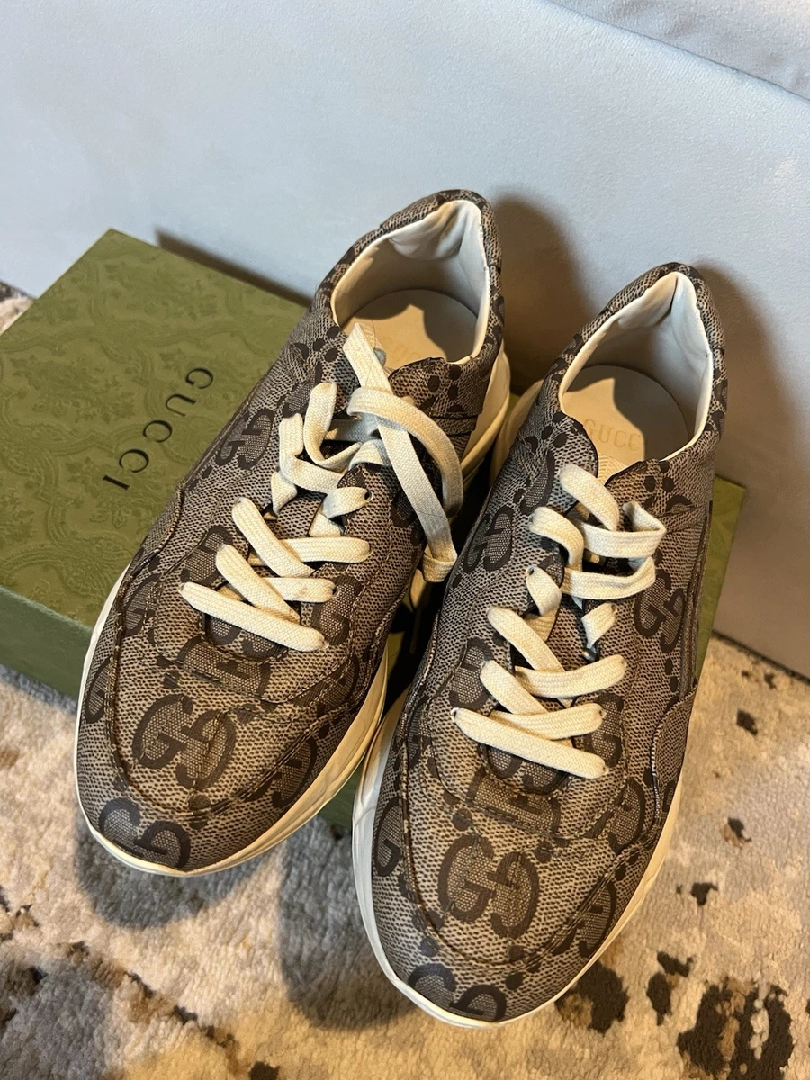 Gucci GG Sneaker White Beige for sale | eBay