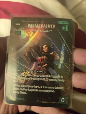 Cyberpunk TCG Beta - Panam Palmer - Nomad Cavalry - Iconic Rare #B154