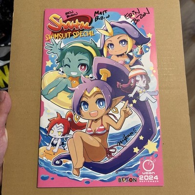 SHANTAE SWIMSUIT SPECIAL CVR X2 2024 SDCC 2025 EXCLUSIVE Udon Signed Bozon Mikan