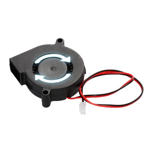 Uetek 12V 3D -Drucker Blowing Lüfter zum Abkühlen des Kühlkörpers (schwarz) - Photo 5/9