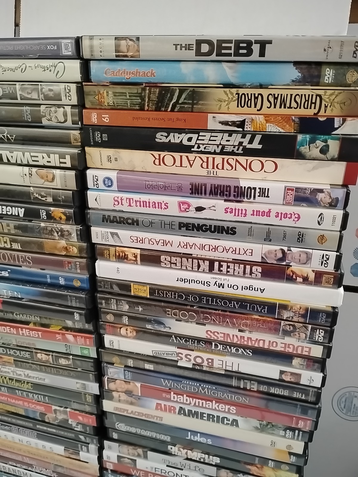 Lot of 120 vintage Estate Sale DVD Classic dvds! NO KIDS MOVIES Trl6#18