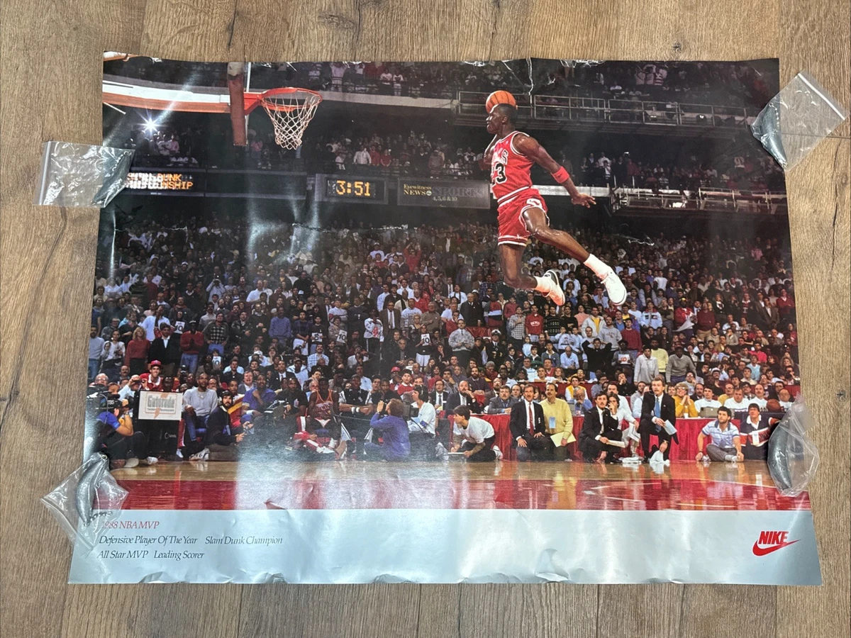 Michael Jordan Basketball 1988 Vintage Sports Posters | eBay
