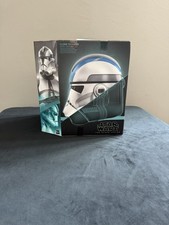 Star Wars The Black Series Clone Trooper 501st Legion Helmet w May 4th Coin