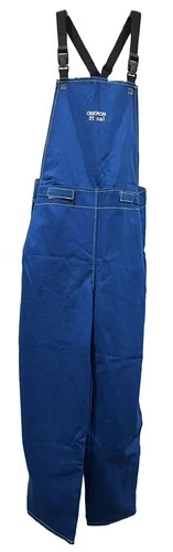 Oberon 31 cal/cm² Electric Arc Flash Bib-Overalls EL31 Pants Blue Size Large - product listing photo
