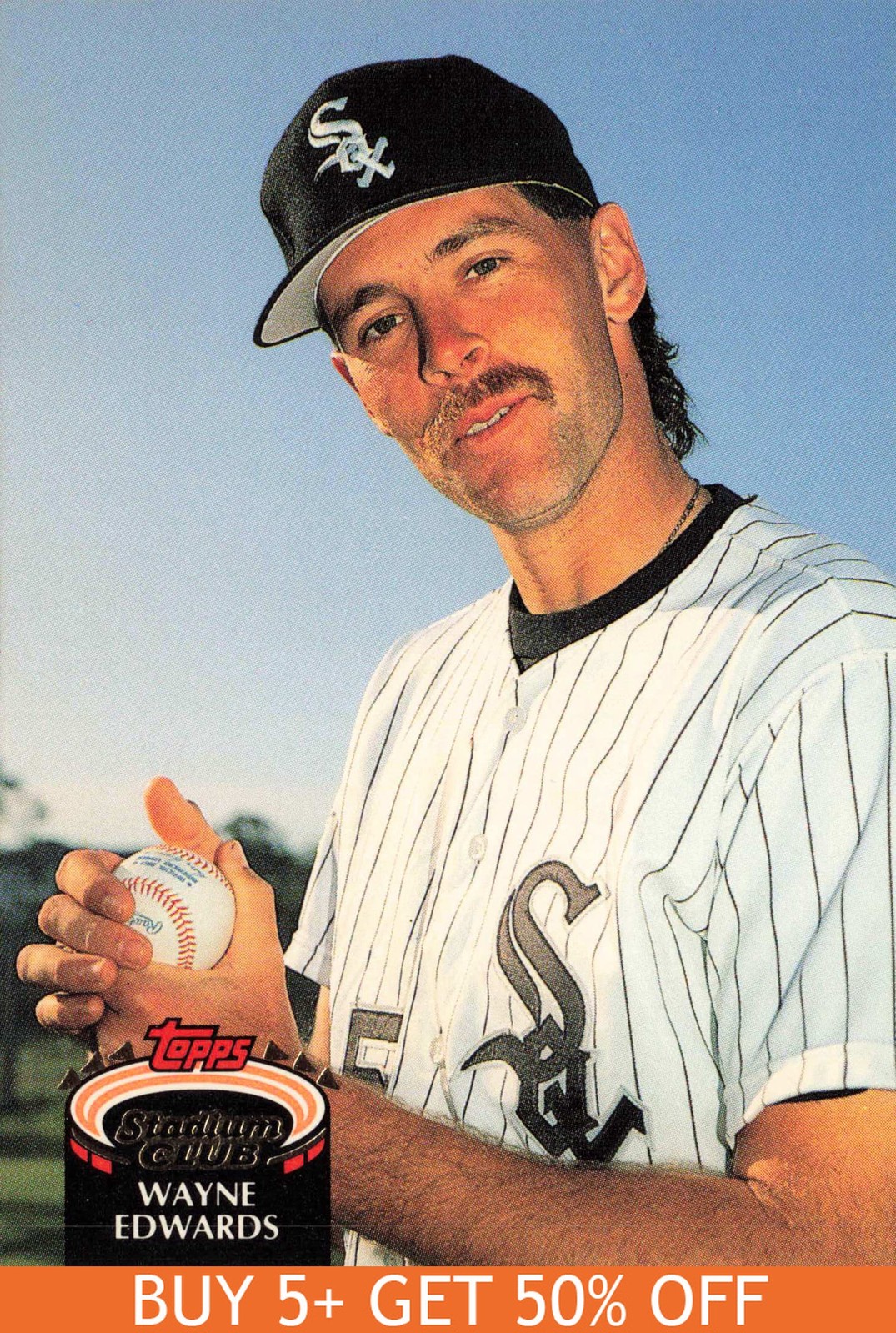 Wayne Edwards #674 1992 Stadium Club Chicago White Sox Baseball