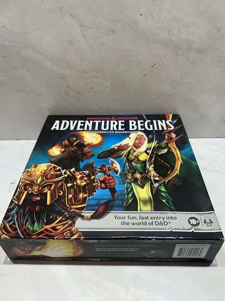 Dungeons & Dragons: The Adventure Begins A Cooperative Board Game - Complete VGC - Image 3 of 4