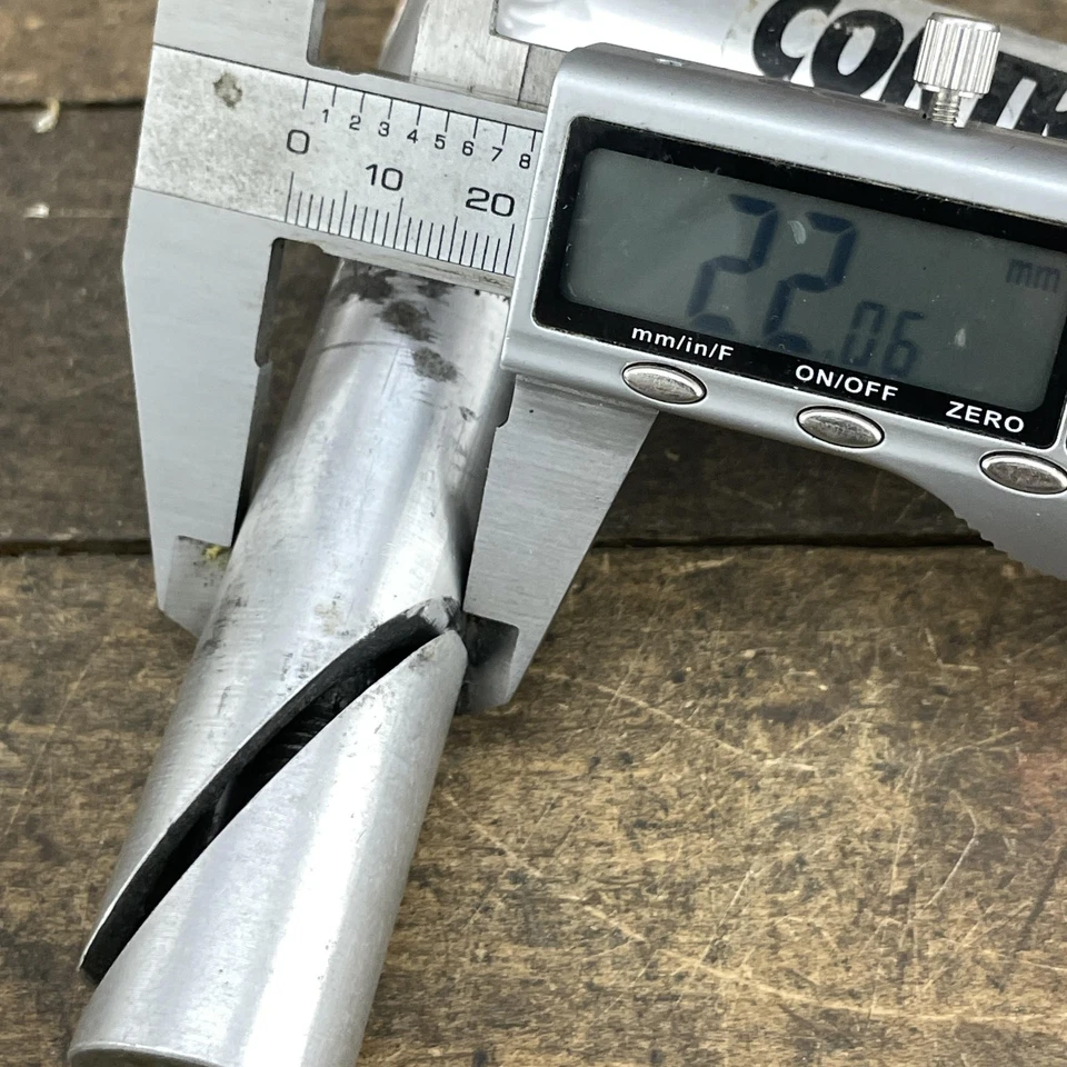 Vintage Control Tech Quill Stem 22.2mm 1in 25.4mm 130 mm Drop Negative USA - Image 4 of 4