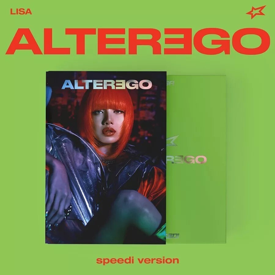 LISA [ALTER EGO] Album PHOTO BOOK 5 Ver SET /5 CD+5 Buch+