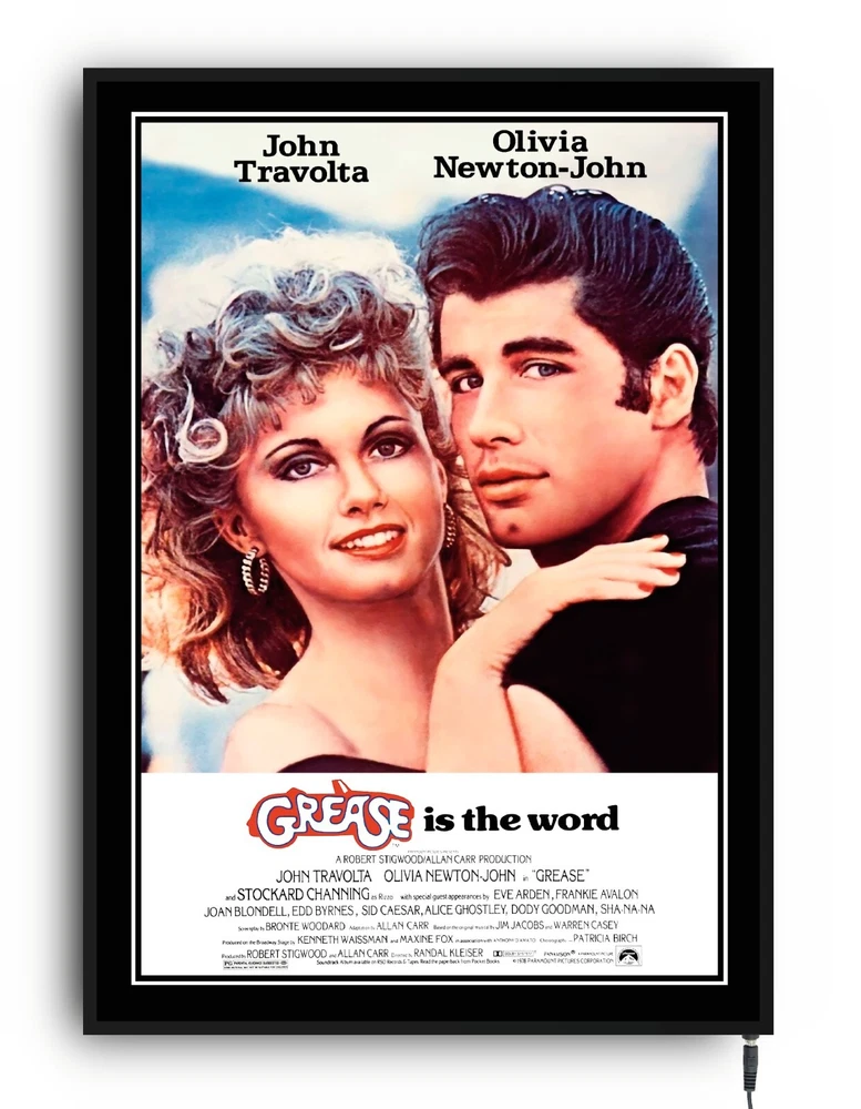 GREASE movie poster GREASE movie poster