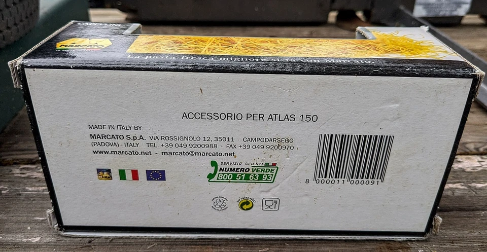 Marcato Accessories For Capelleni. Per Atlas 150 Pasta Maker - Image 2 of 4