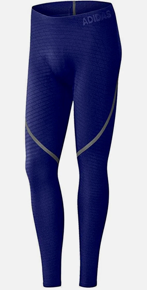 Assassin ske hvordan man bruger ADIDAS Alphaskin 360 Compression Long Tights Pants Mystery Ink Blue Mens Sz  S SM | eBay