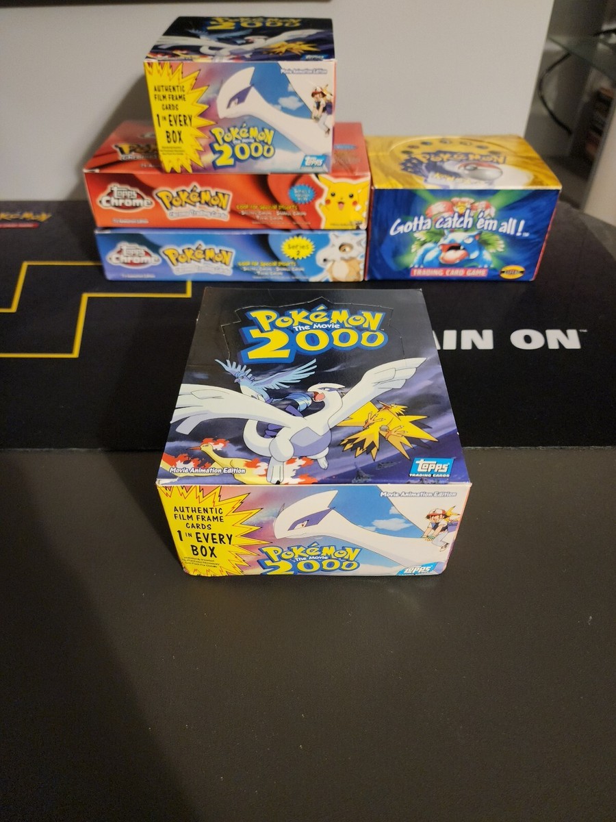 Topps Pokemon The Movie 2000 Booster Box Empty Box Excellent Condition | eBay Topps Pokemon The Movie 2000 Booster Box Empty Box Excellent Condition | eBay
