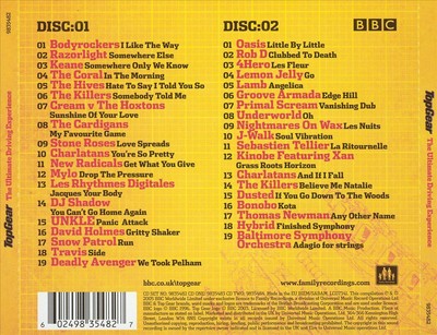 VARIOUS ARTISTS - TOP GEAR: THE ULTIMATE DRIVING EXPERIENCE NEW CD