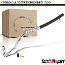 Power Steering Return Line Hose Assy for Cadillac CTS 08-14 Gear to Cooler RWD