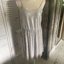 express sequins straps dress medium 