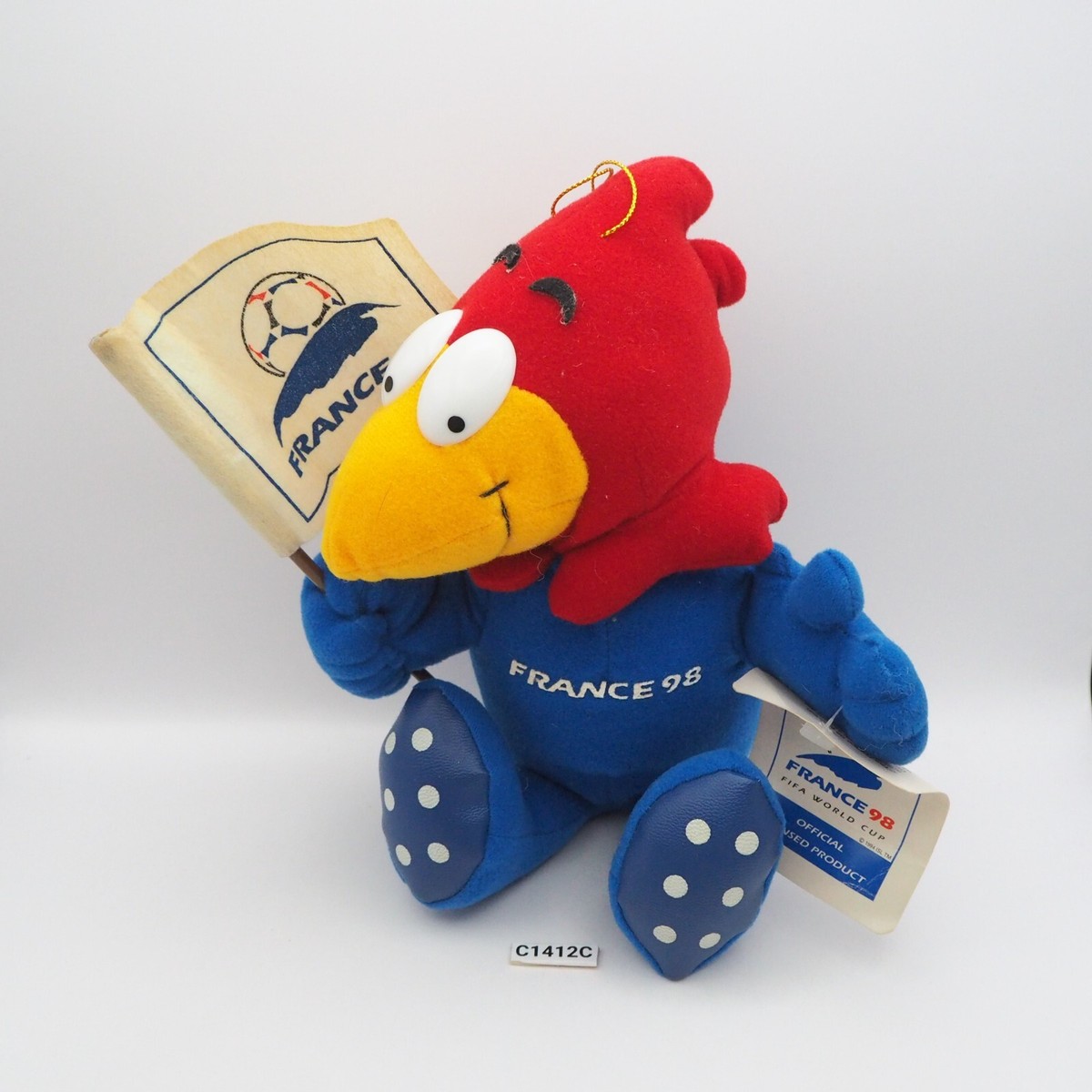 Footix C1412C France World Cup 1998 Plush 8