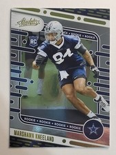 2024 Absolute Yellow #154 Marshawn Kneeland ~ Dallas Cowboys ROOKIE PARALLEL!!!