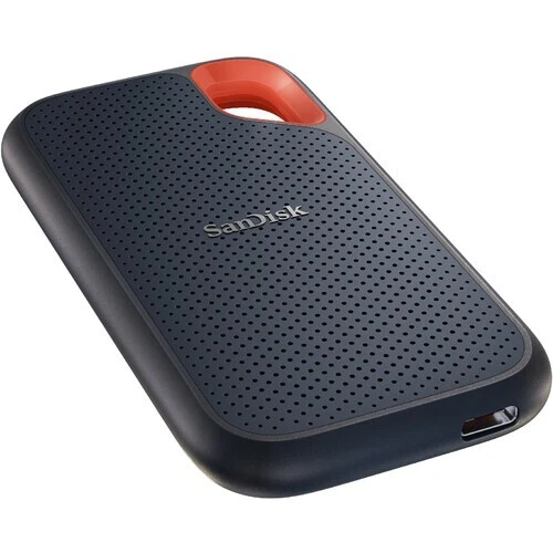 SanDisk 500GB Extreme Portable SSD V2 (Black) Up to 1050 MB/s USB-C 3.2 256-Bit - Image 4 of 4
