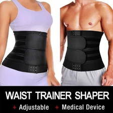 Women Waist Trainer Neoprene Belt Sweat Body Shaper Tummy Control Girdle