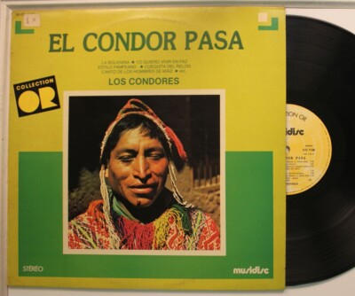 Los Condores French Import Lp El Condor Pasa On Musidisc - Vg++ / Vg+ To Vg++ (P