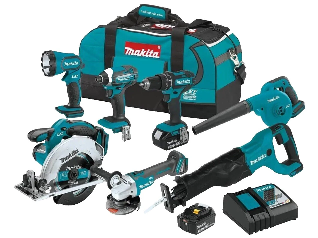 Makita Industrial Power Tool Combo Kits