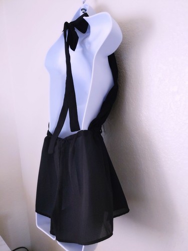 Elan Women's Halter Backless Romper Black Size XS - Picture 5 of 12
