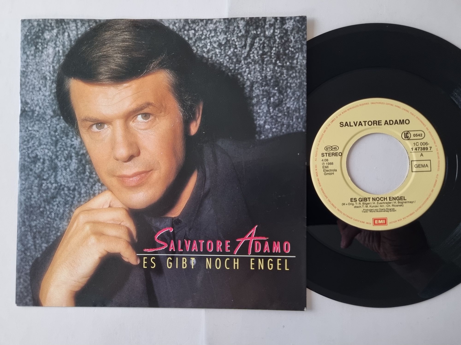 Salvatore Adamo - Es gibt noch Engel 7'' Vinyl Germany