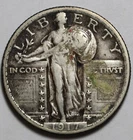 1917 Type 2 Standing Liberty Quarter PH796