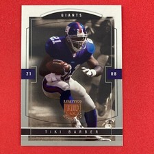 Tiki Barber 2003 Skybox LE Card #30 NFL New York Giants