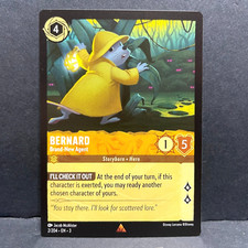 2024 DISNEY LORCANA INTO THE INKLANDS BERNARD 2/204 RARE