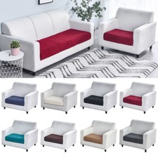 1/2/3/4 Seats Sofa Seat Covers Couch Slipcover Elastic Cushion Cover Protector