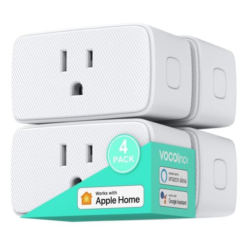 Homekit Smart Plug Works with Alexa WiFi Sma... Google Assistant Apple Home