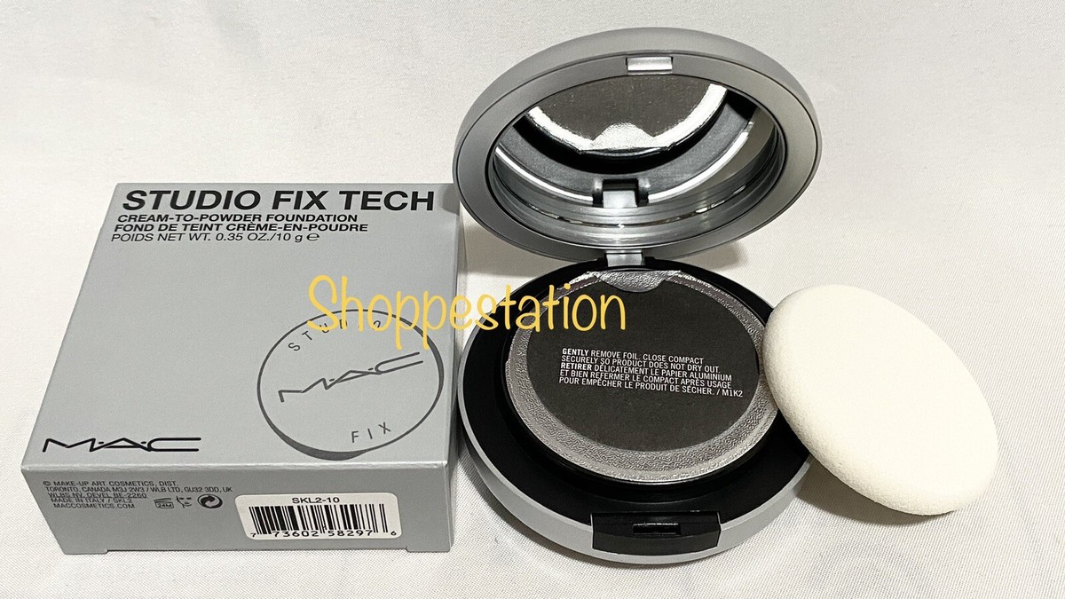 MAC Studio Fix Tech Cream to Powder Foundation Shade NC35 Neutral