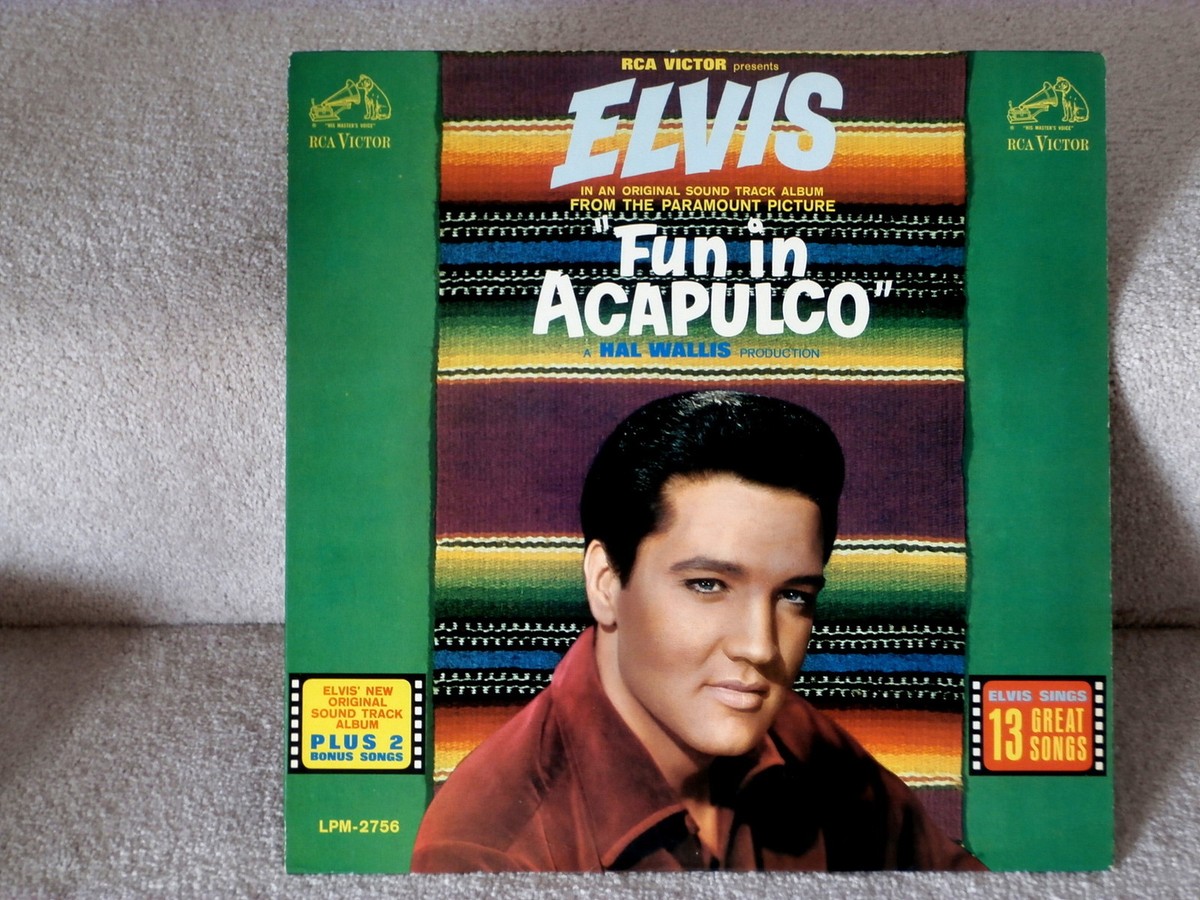 ELVIS PRESLEY~FUN IN ACAPULCO~RCA LPM-2756~ ~ LP | eBay