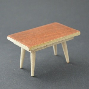 Vintage Toy Doll House Furniture Danish Kitchen Dinning Cofee