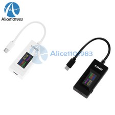 4-30V 0-6.5A USB Type-C Voltage Amps Charging Capacity Meter Tester Multimeter