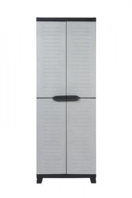 Kunststoffschrank Spindschrank Besenschrank Schrank mit Besenfach Putzschrank
