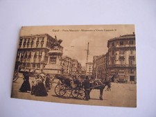 Napoli - Piazza Municipio Monumento a V. Emanuele II - non spedita f. p. 