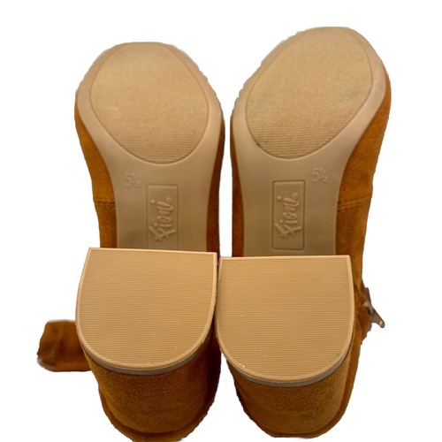 Fiona I Ankle Boot High Hill 5 1/2 Yellow Brown - Picture 9 of 13