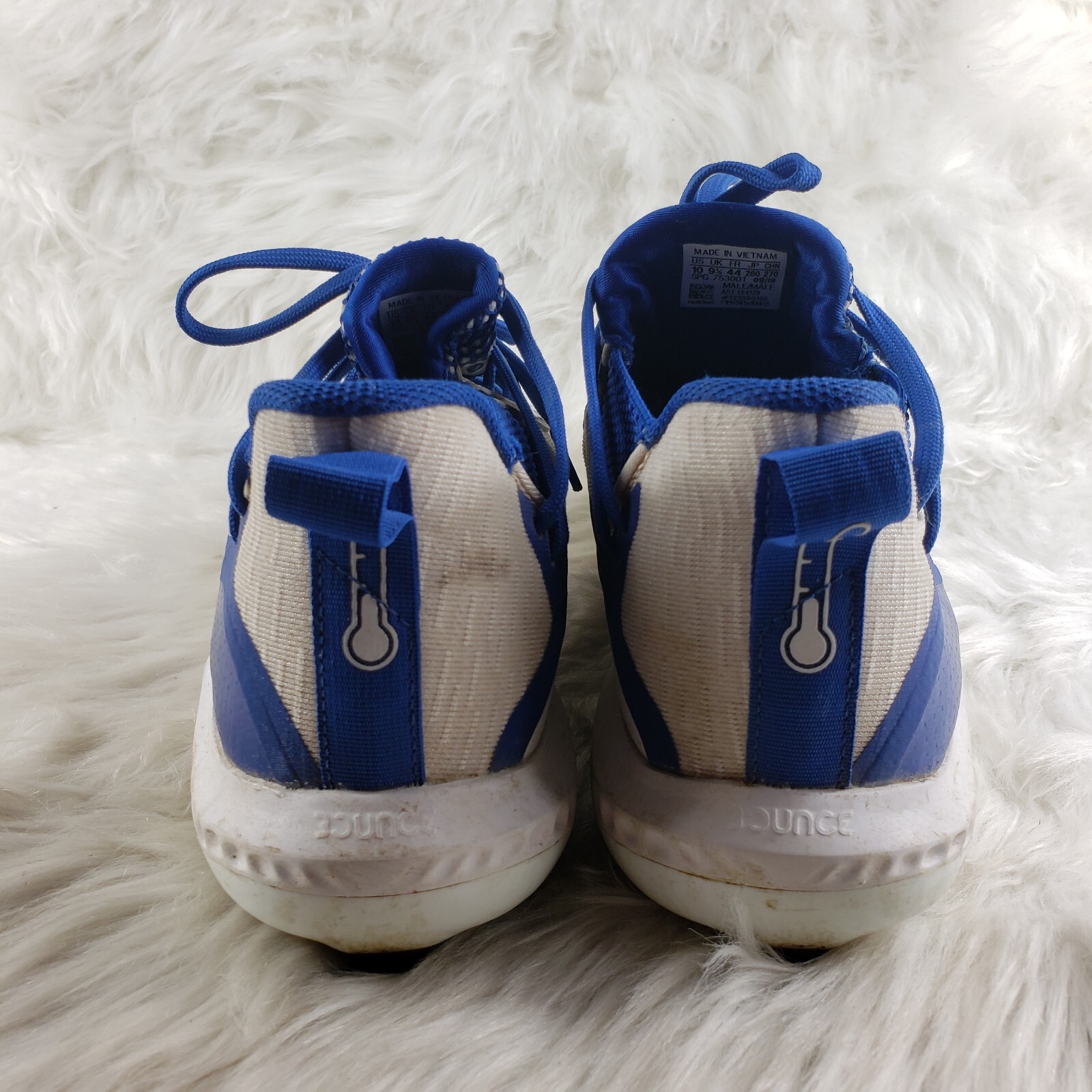 adidas Icon V Bounce Iced Out Metal Baseball Cleats M… Gem