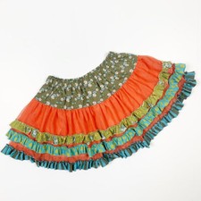 MATILDA JANE Secret Fields Twirling Tulle Layered Tiered Skirt Girls Size 8 NWOT
