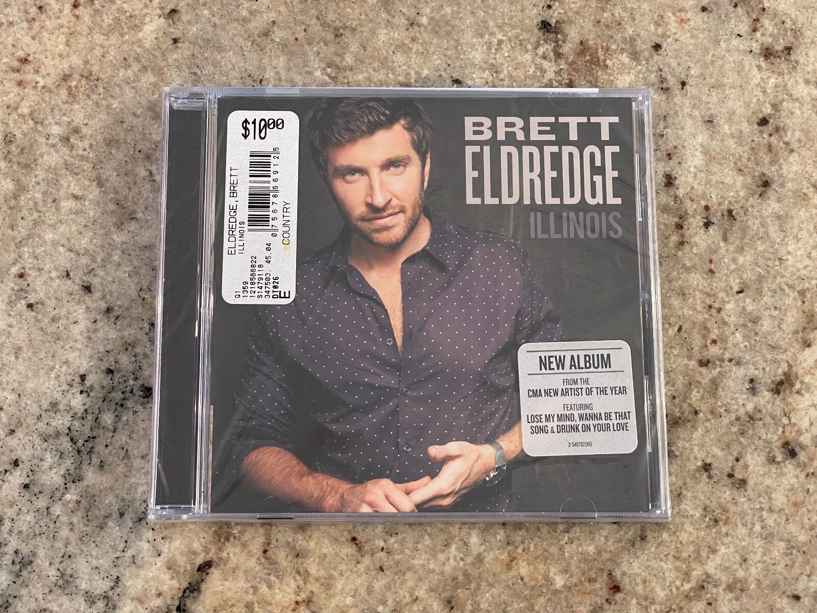 New Music CD Brett Eldridge Illinois w/ Lose My Mind & Drunk on Your Love 75678669125 eBay