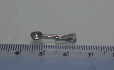 1:12 Scale Metal Ice Cream Spoon