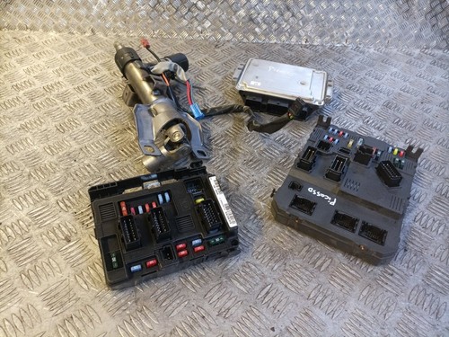 CITROEN C4 PICASSO 2006-13 ECU KIT A2C53172124 9650618480/9663268380/9641551180 - Picture 2 of 12