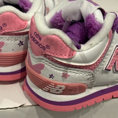 New Balance 574 Abby Cadabby sz 2 Baby X SESAME STREET RARE