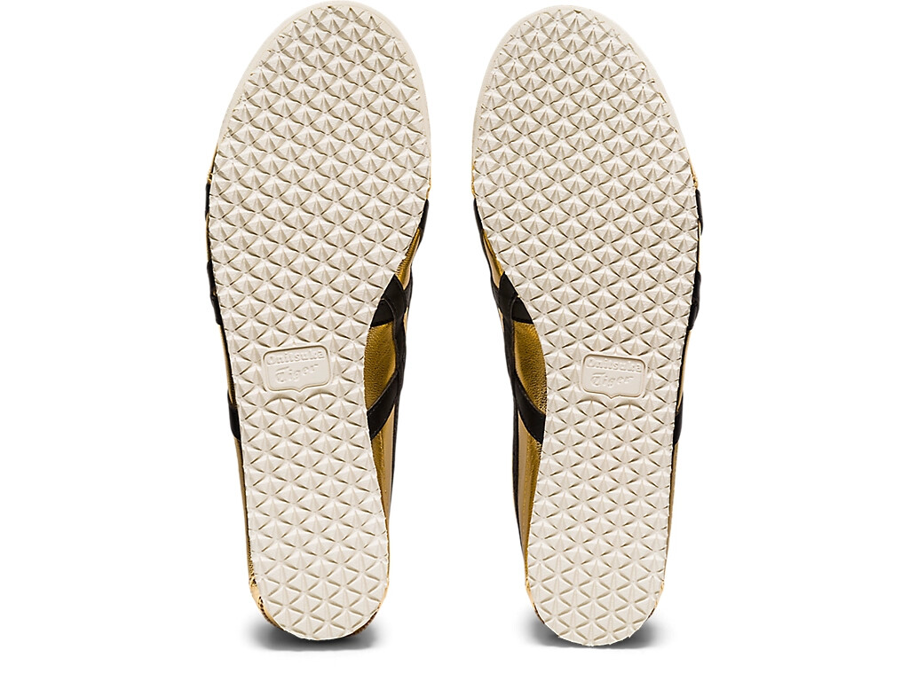 Onitsuka tiger Mexico 66 PURE GOLD/BLACK new for UNISEX from