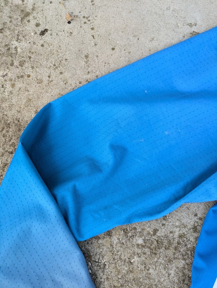 Loco Skailz Men's Long Sleeve Performance Fishing TShirt Blue Shark