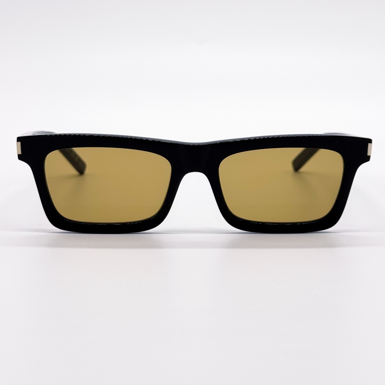 NUOVI OCCHIALI DA SOLE UNISEX SAINT LAURENT SSL 461 BETTY 008 NERO GIALLO SL461 008