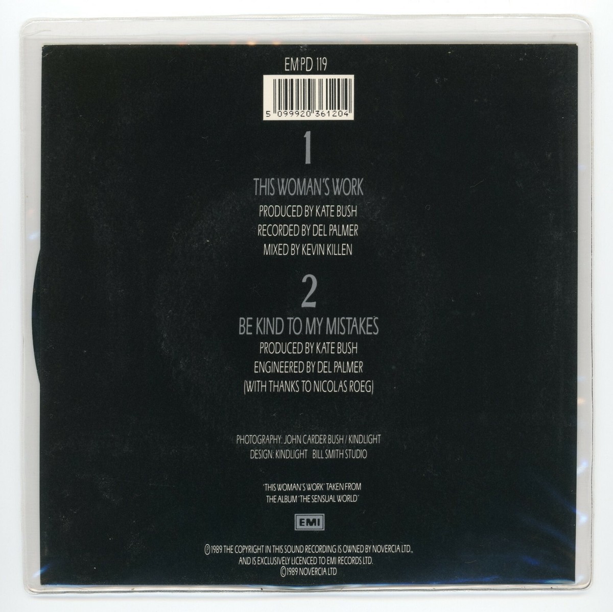 Kate Bush/This Woman's Work + 1 (UK/7