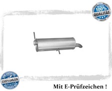 Endschalldämpfer für Peugeot 307 Break / SW 2.0 16V Auspuff Endtopf